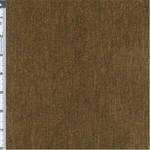 1 1/8 YD PC-Brown Textured Chenille Home Decorating Fabric