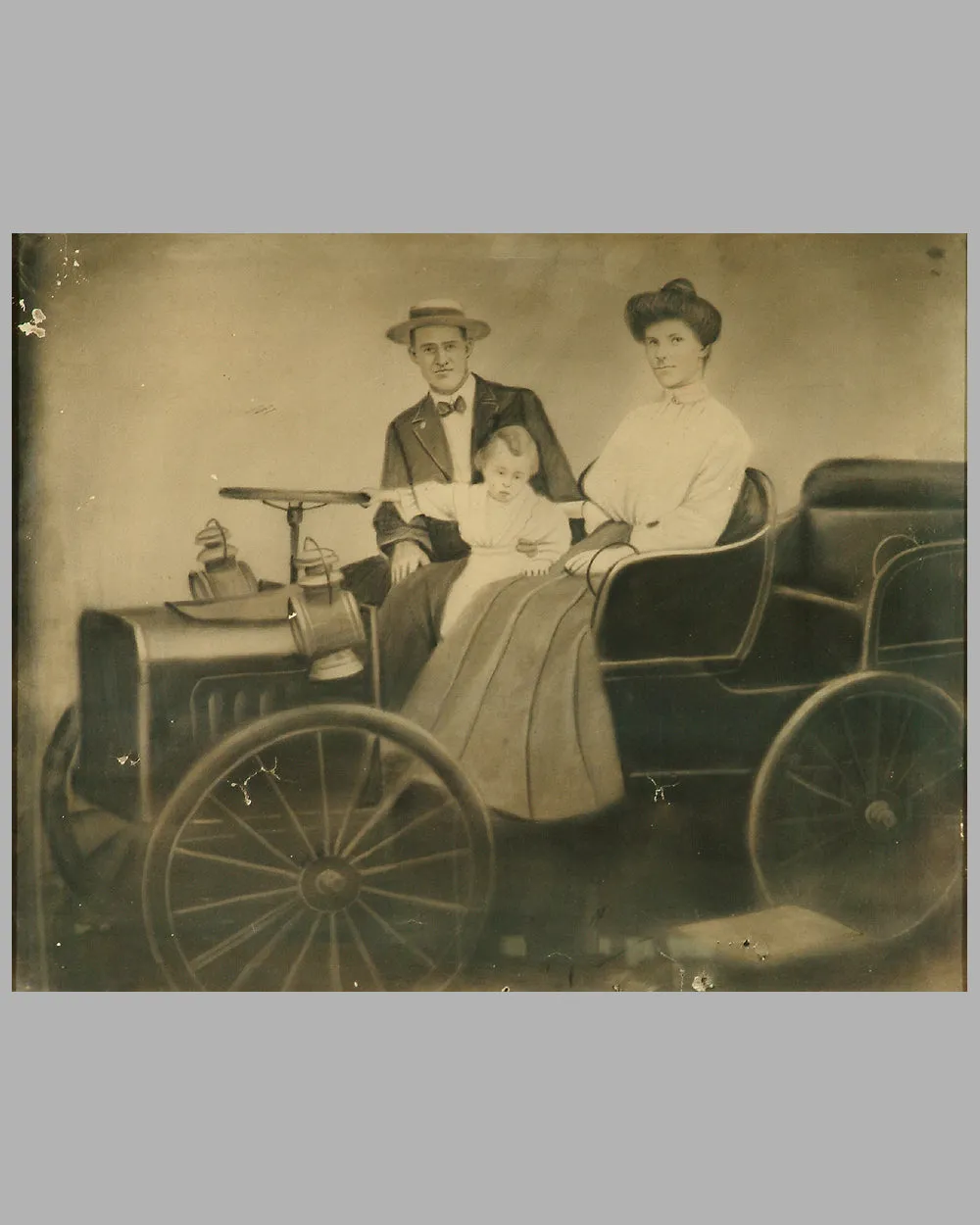 1900's Family Portrait large photograph