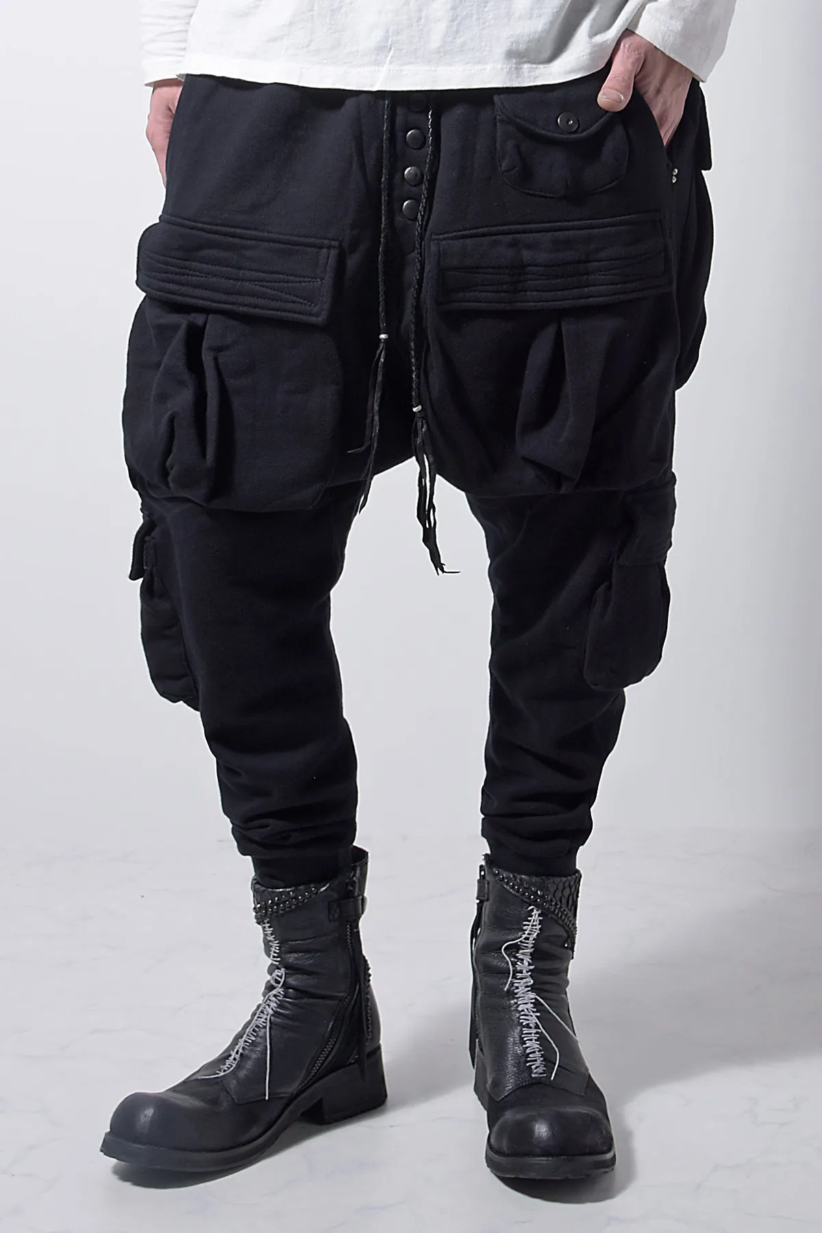 2202-PT04 Multipul Cargo Sweat Pants