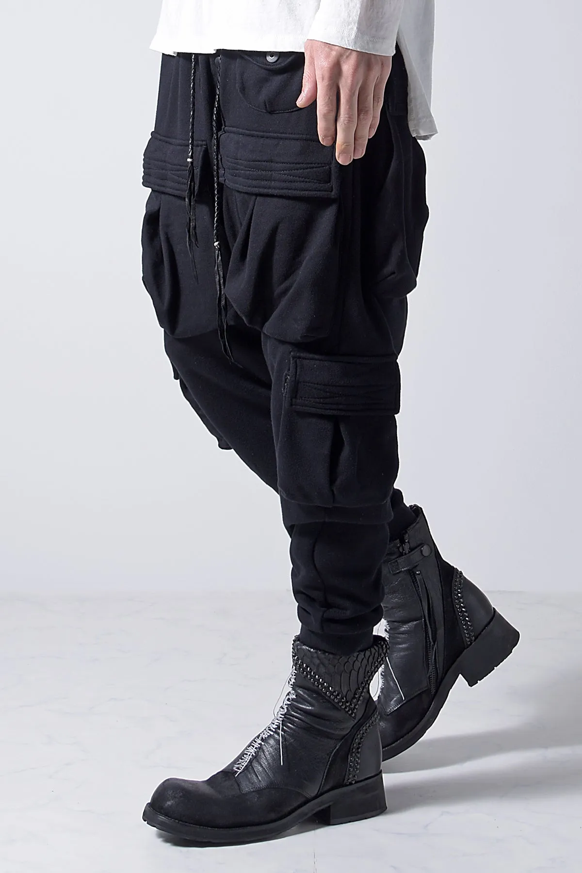 2202-PT04 Multipul Cargo Sweat Pants