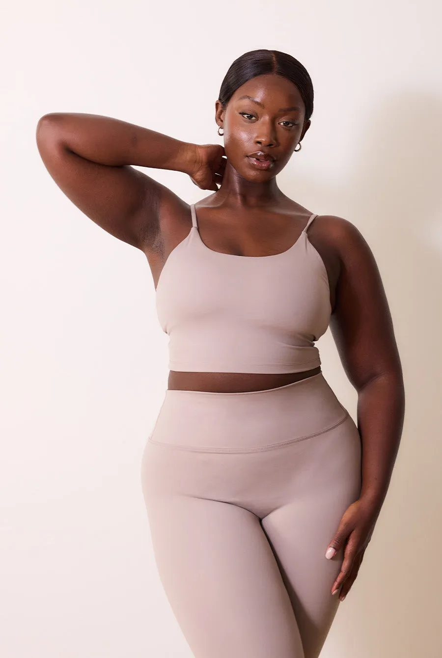 24/7 Revitalise High Waisted Leggings - Clay