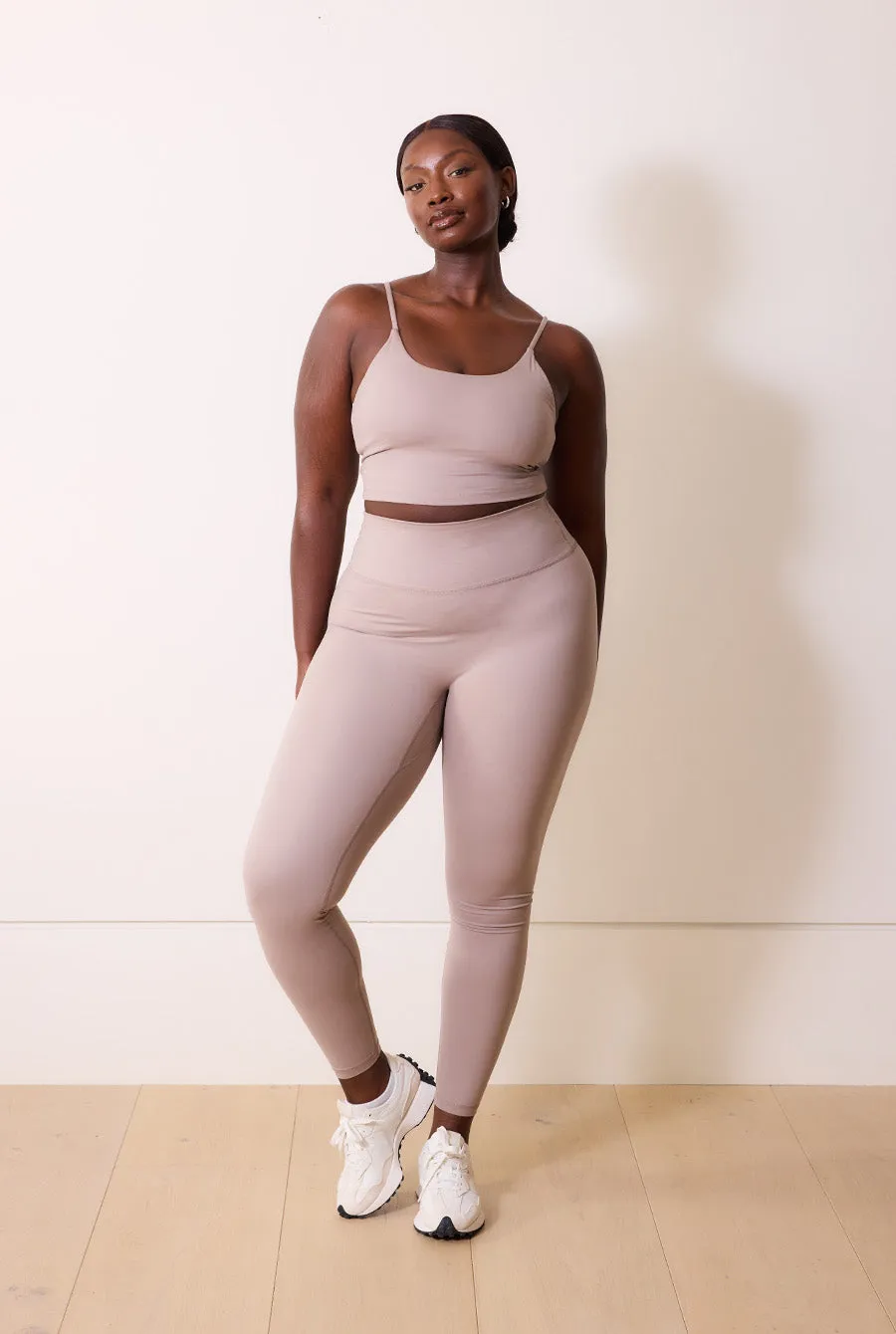 24/7 Revitalise High Waisted Leggings - Clay