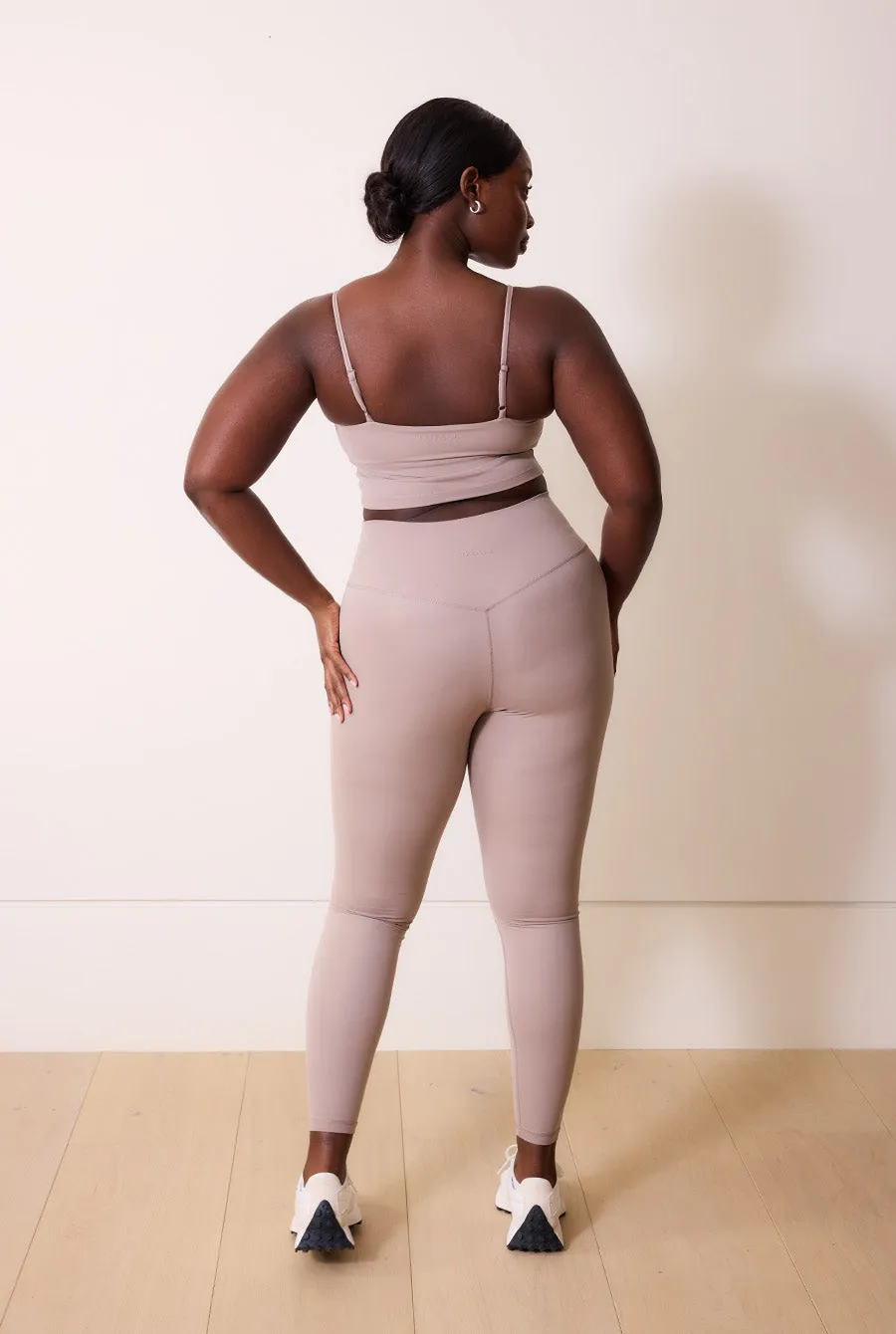 24/7 Revitalise High Waisted Leggings - Clay