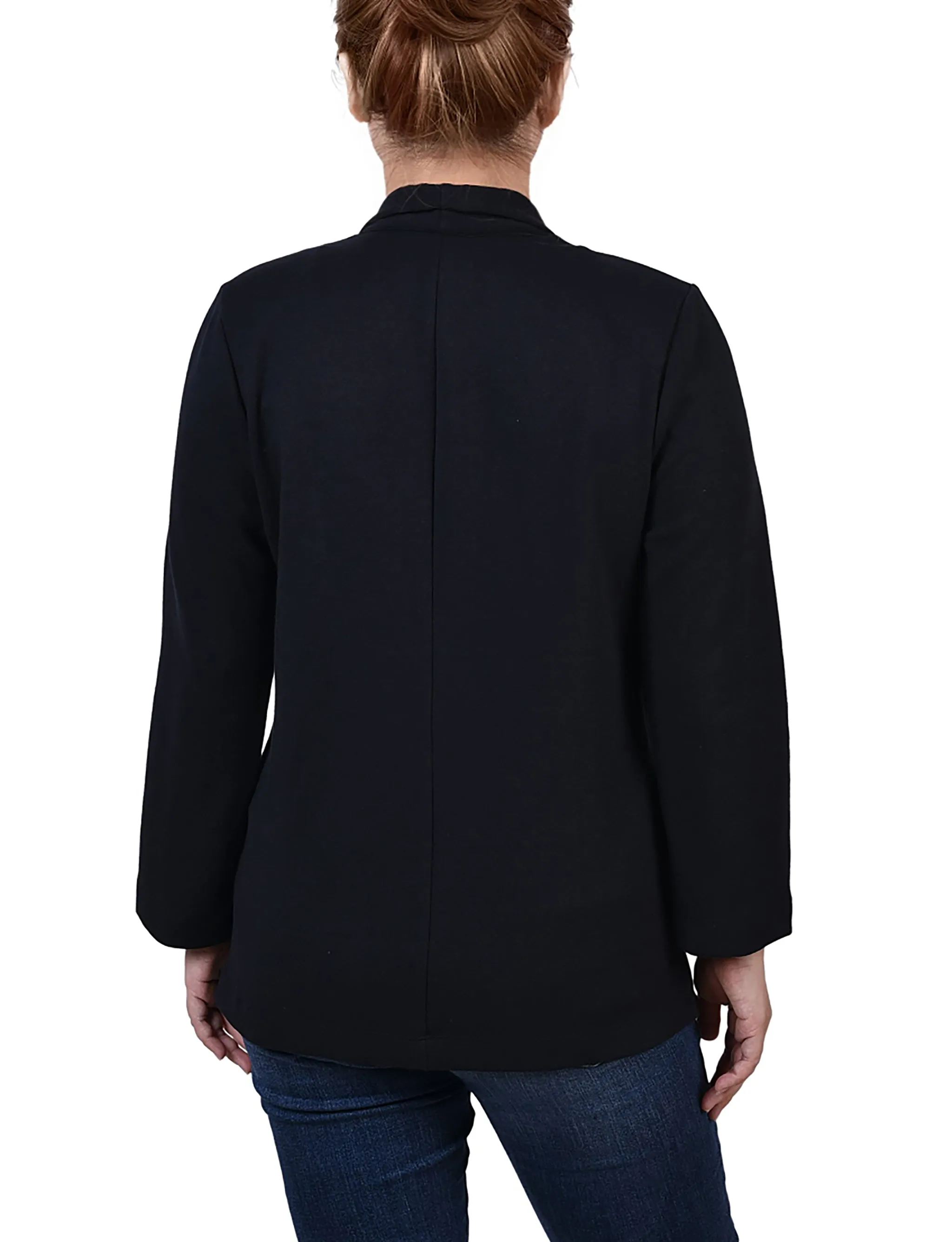 3/4 Sleeve Ponte Jacket