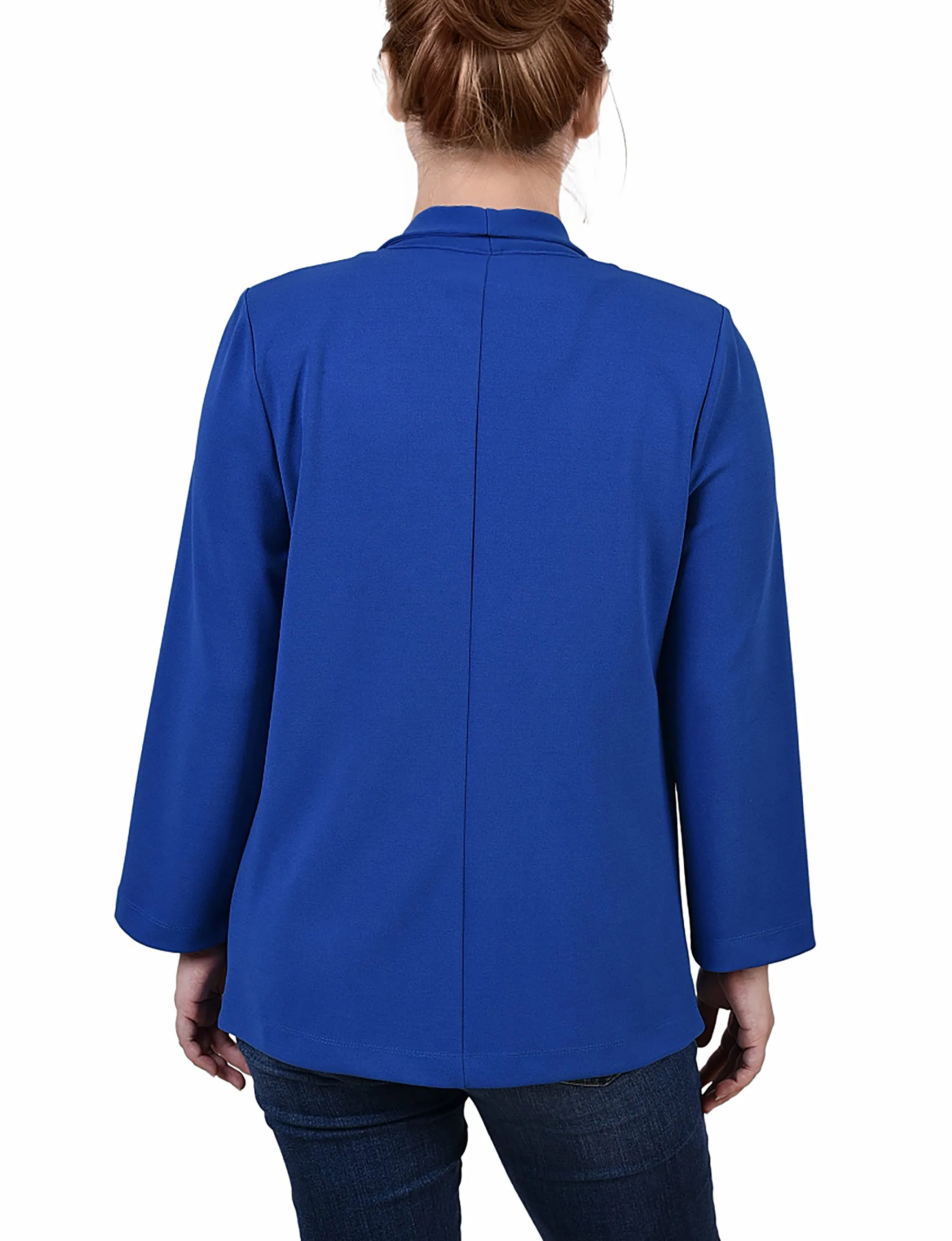 3/4 Sleeve Ponte Jacket