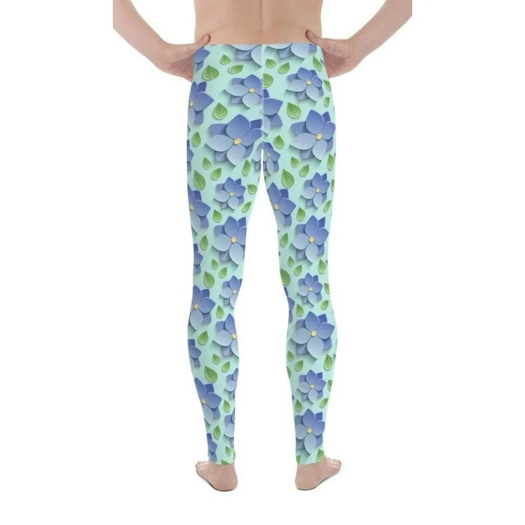 3D Floral Men's Leggings