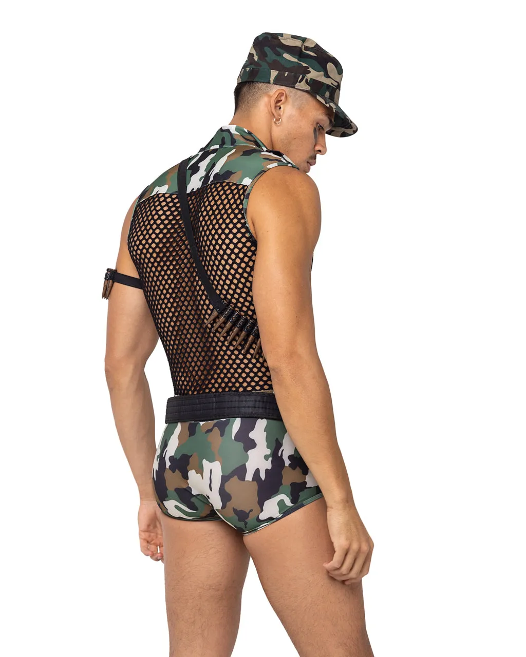 3pc Men's At Ease Solider Costume