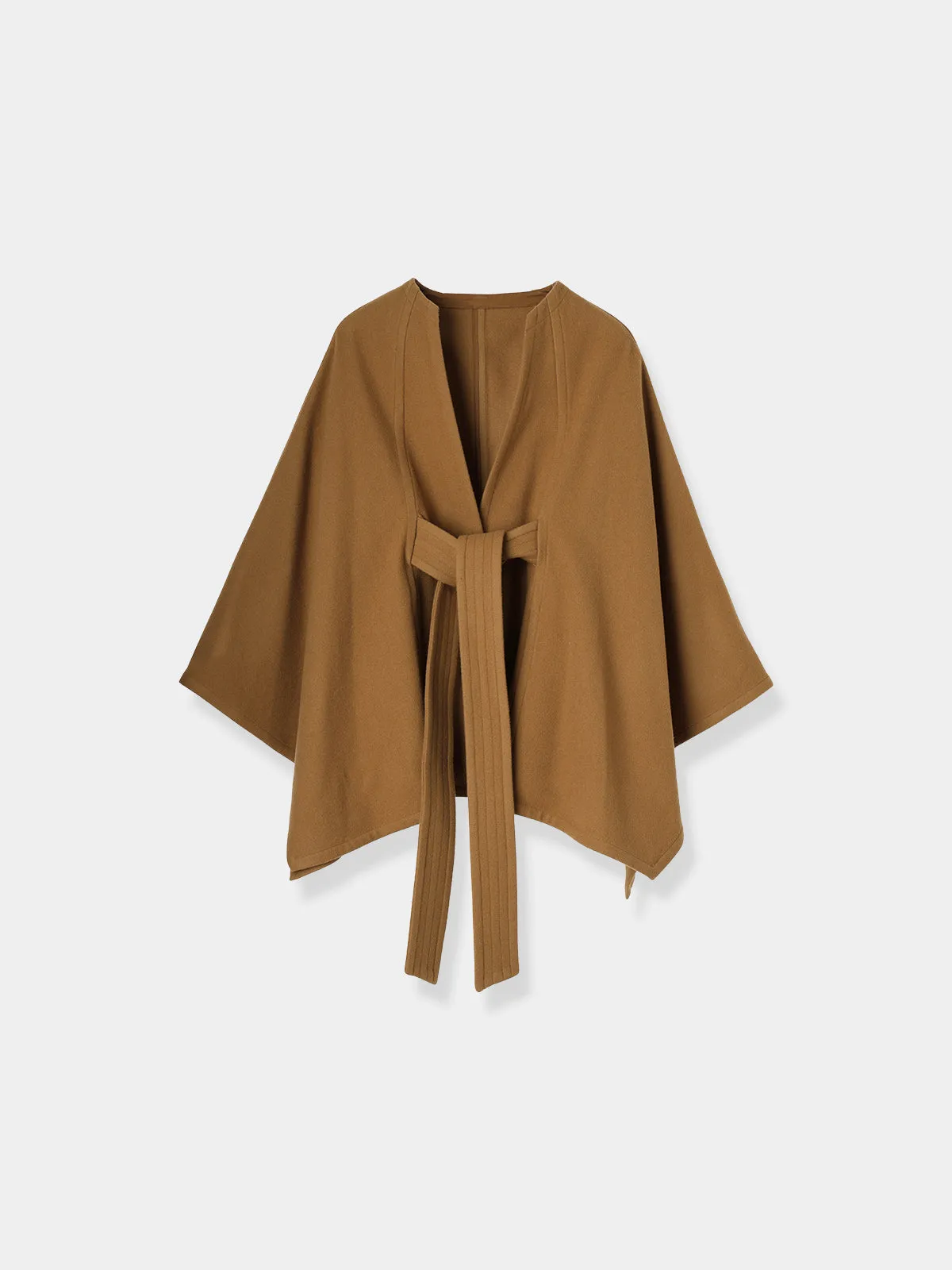 3way Wool Cape coat