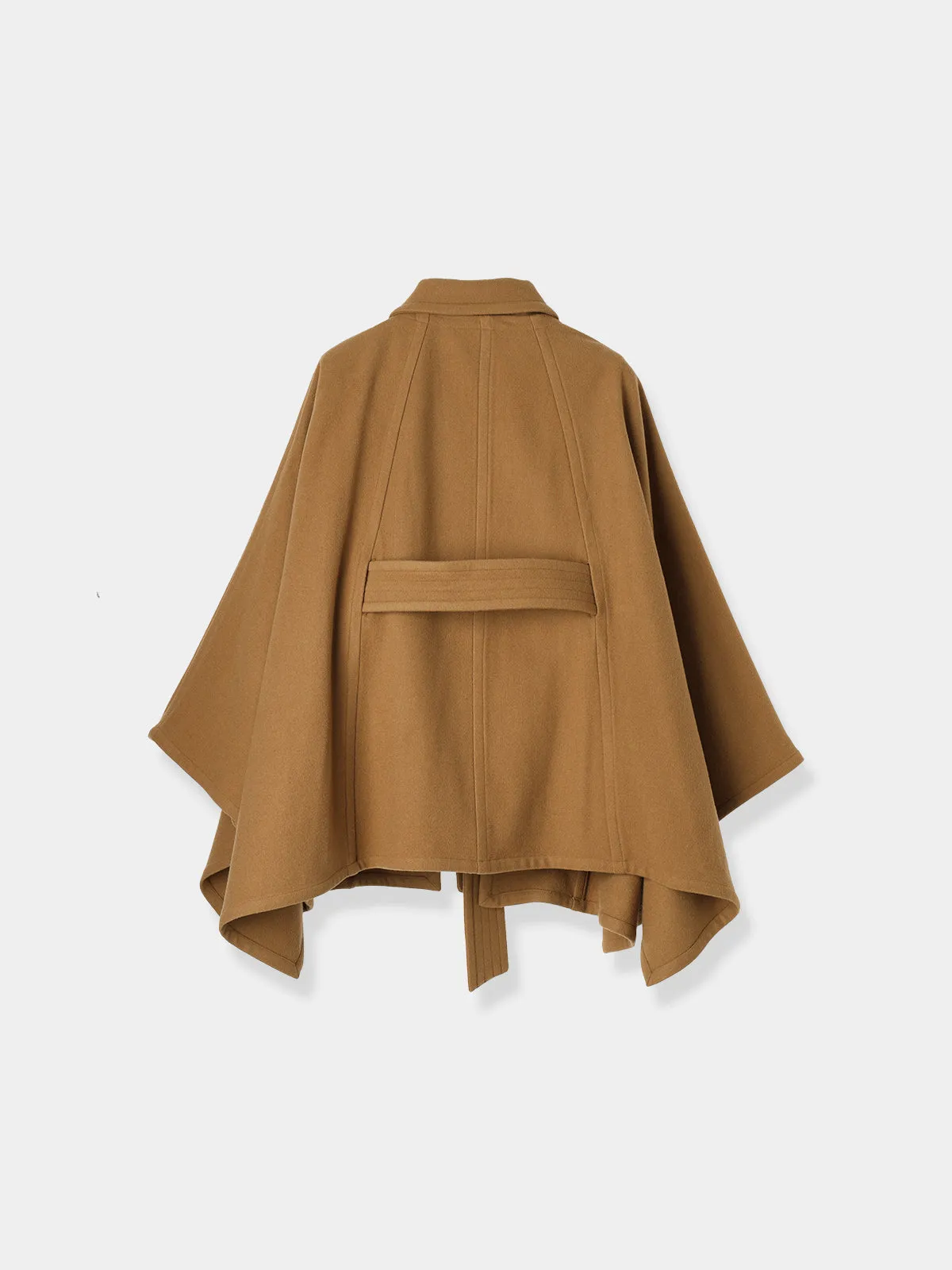 3way Wool Cape coat