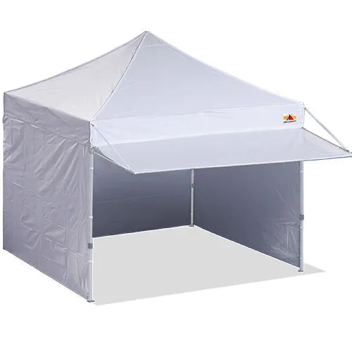 ABCCANOPY S1 Commercial Pop Up 10x10/10x20 Canopy Tent with Awning and Sidewalls