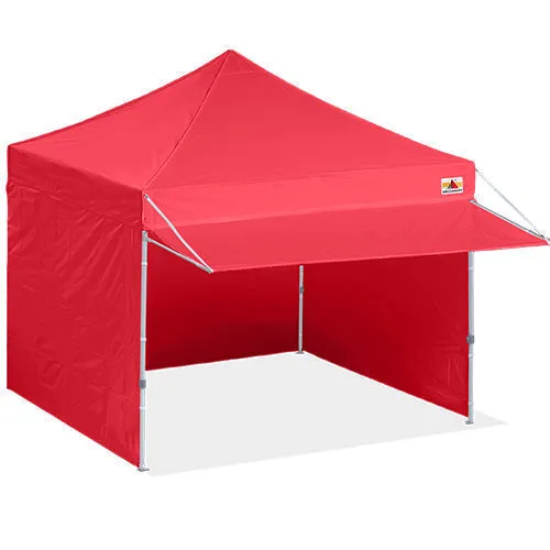 ABCCANOPY S1 Commercial Pop Up 10x10/10x20 Canopy Tent with Awning and Sidewalls