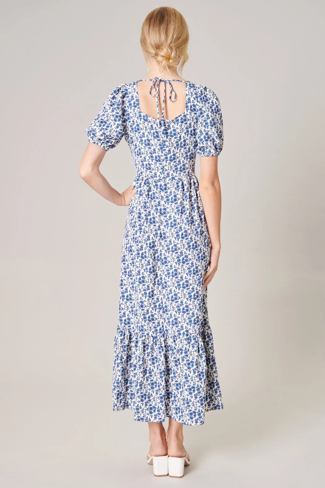 Alice Floral Sweetheart Maxi Dress