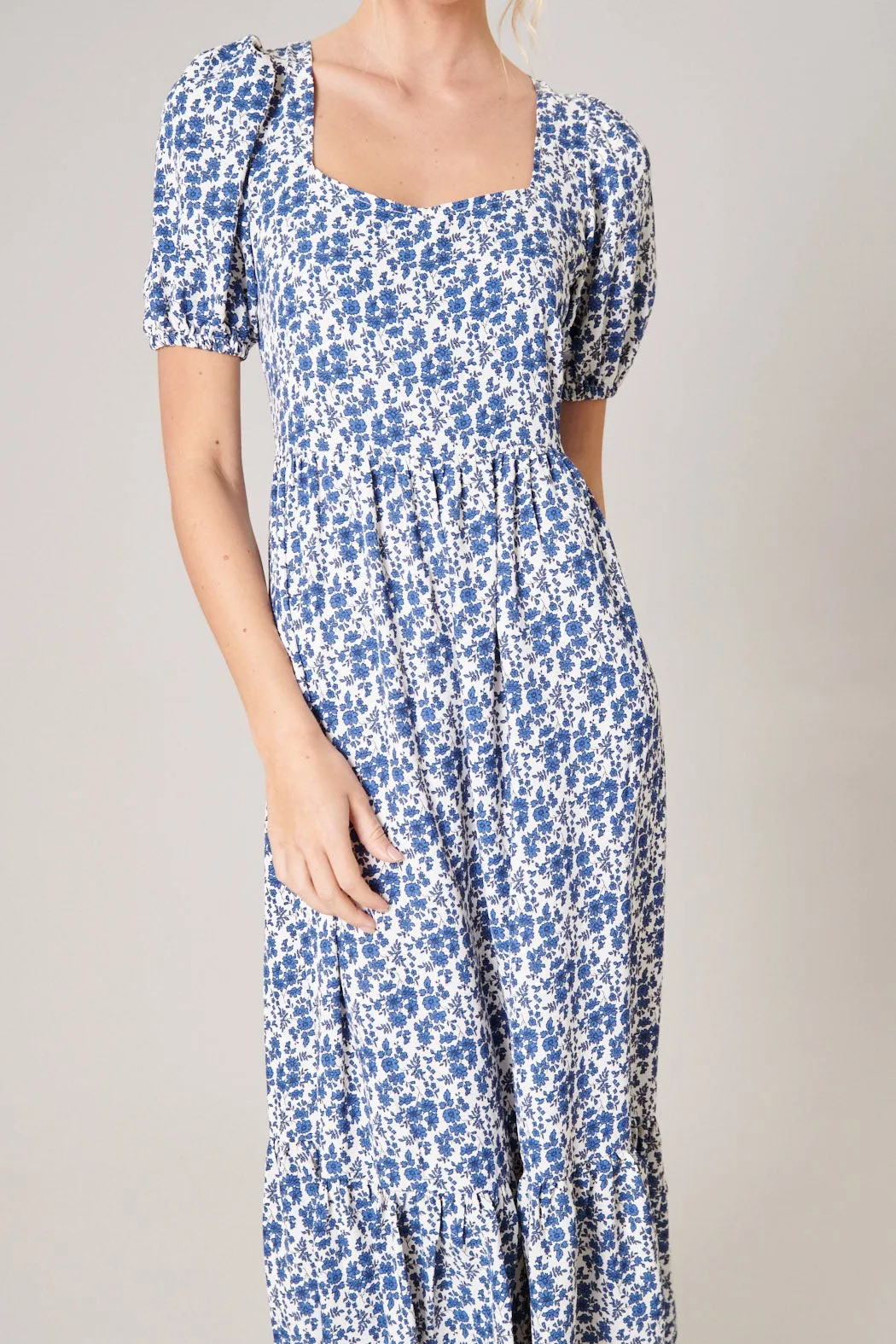 Alice Floral Sweetheart Maxi Dress