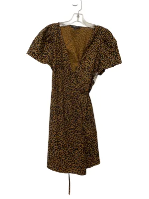 Animal Print Dress Casual Short Madewell, Size M