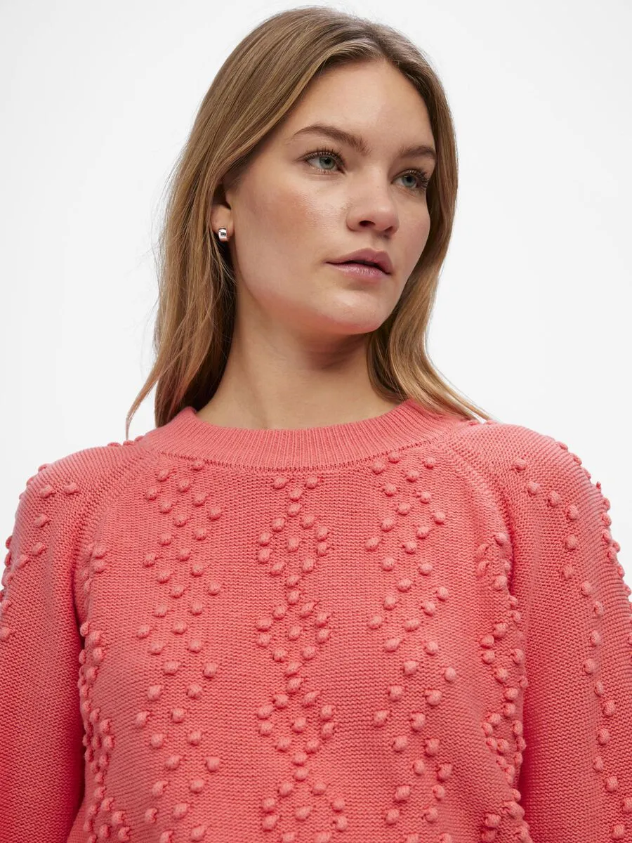 ANNA KNIT JUMPER (PEACH)