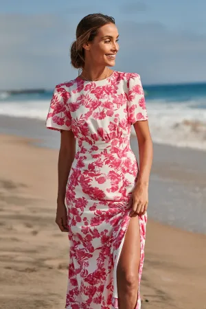 Antoinette Floral Bloom Midi Dress