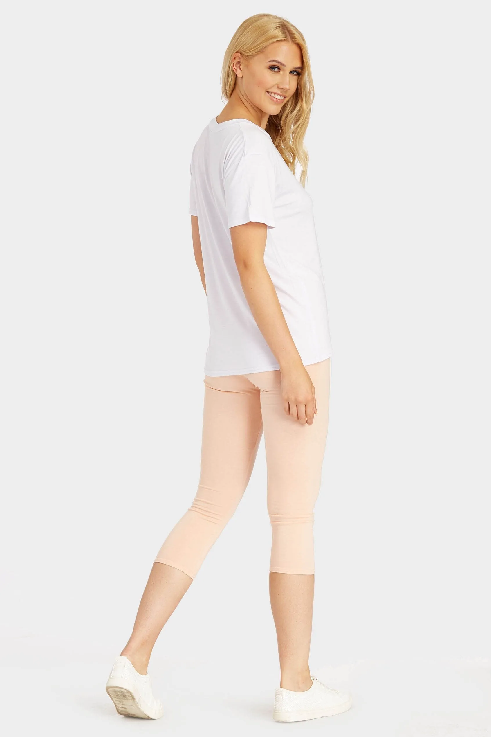 Apricot 3/4 Legging