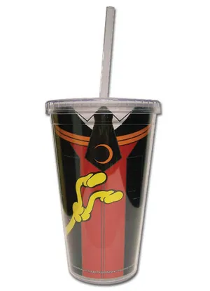 Assassination Classroom - Koro Sensei Clothes Tumbler With Straw