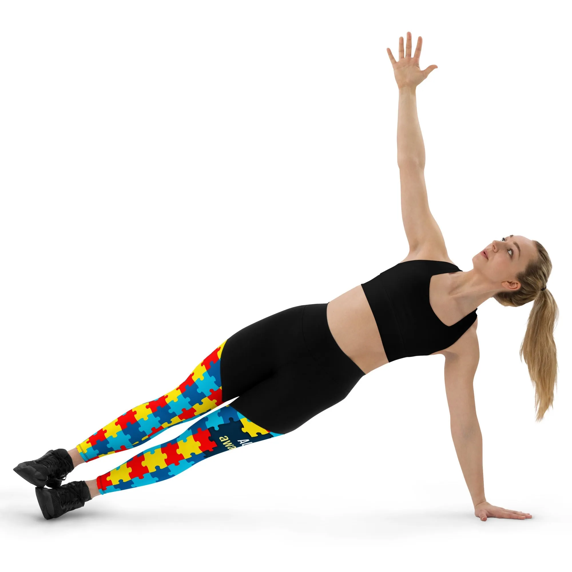 Autism Awareness Compression Leggings