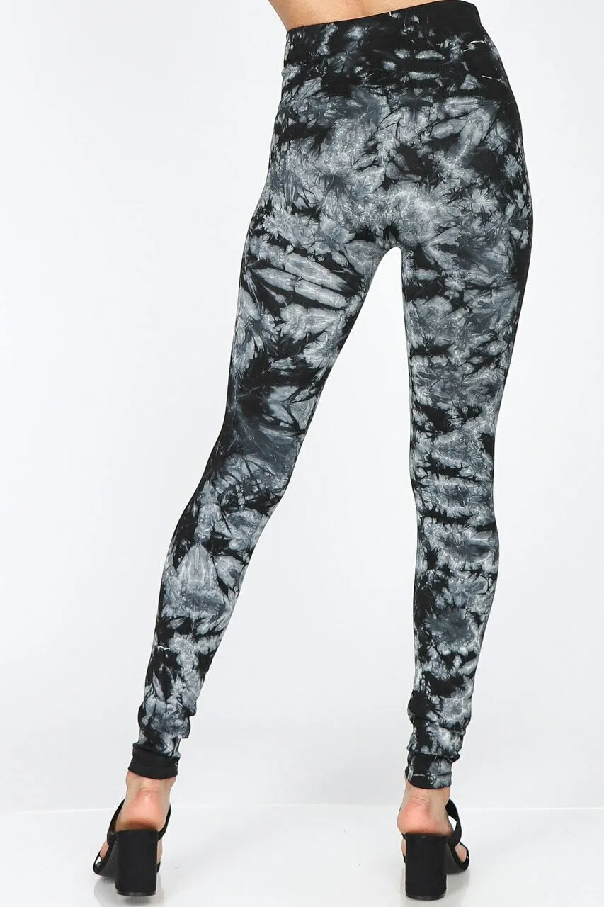 B2361USCB Tye Dye High Waisted Legging