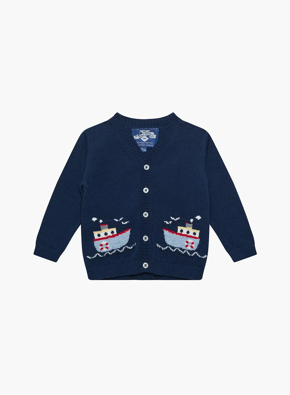 Baby Tugboat Cardigan