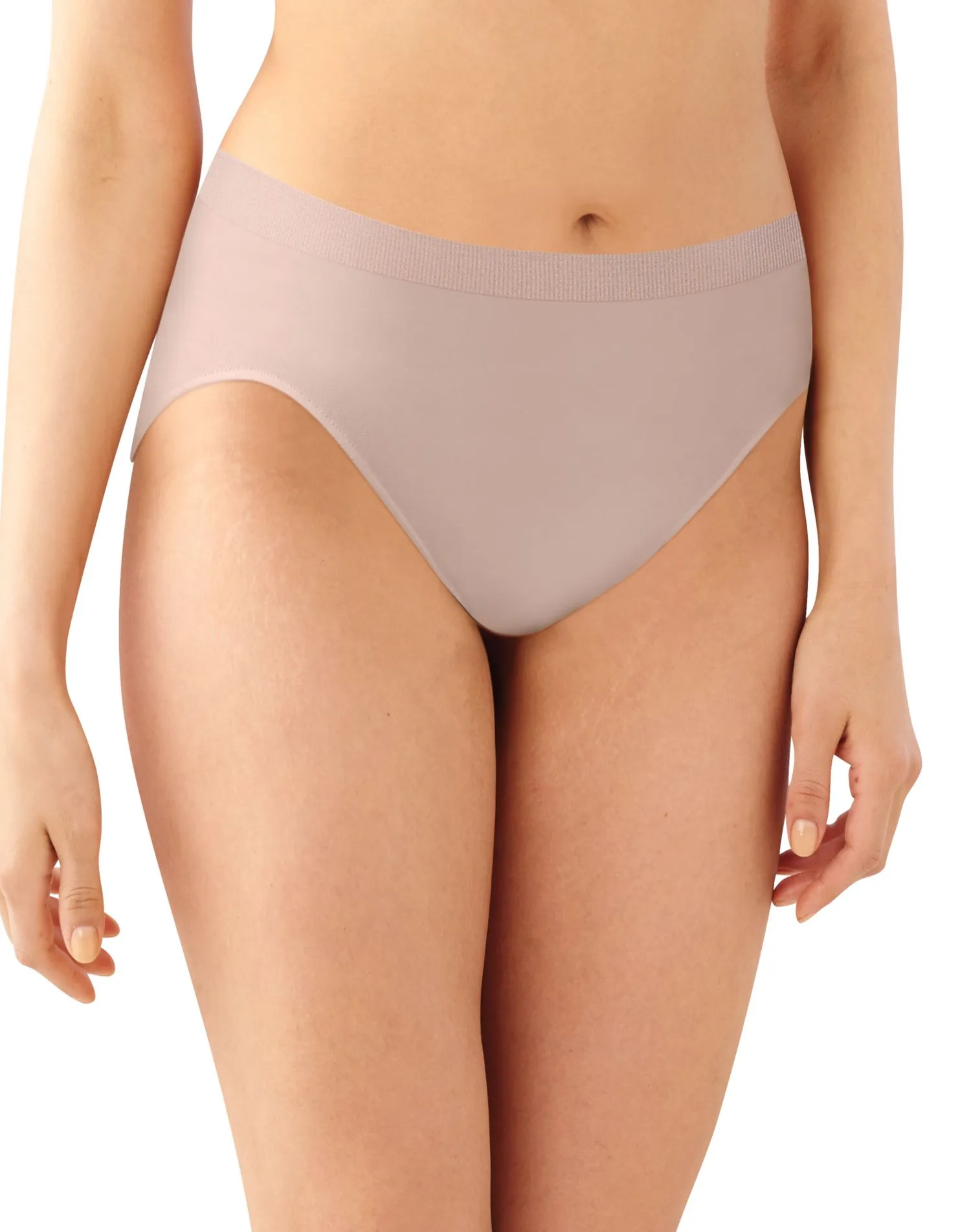 Bali Womens Comfort Revolution Microfiber Hi-Cut Panty, 3-Pack