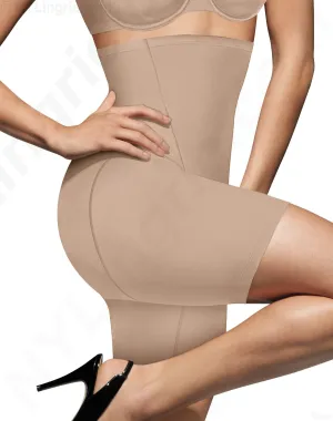 Bali Women's One Smooth U High Waist Thigh Shaper with Cool Comfort Design