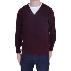 Balmoral Men V-Neck Raglan Soft Touch Jumper