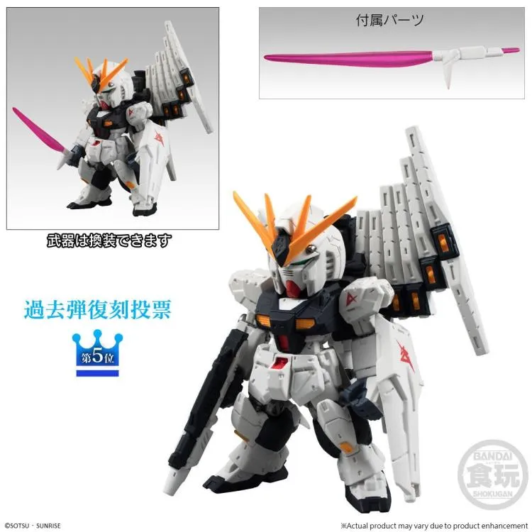 Bandai FW Fusion Works Gundam Converge 10th Anniversary Selection #02 Trading Figure Set of 6