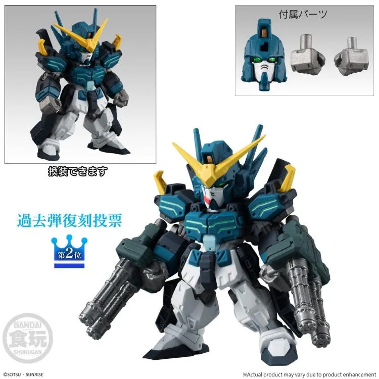 Bandai FW Fusion Works Gundam Converge 10th Anniversary Selection #02 Trading Figure Set of 6