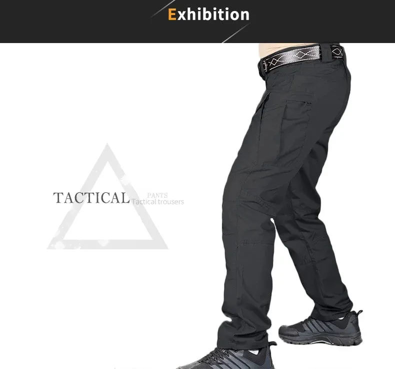 BAWANGCHENG Hot Sale Polyester Cotton  Tactical Pants Custom Camo Mens Tactical Cargo Pants