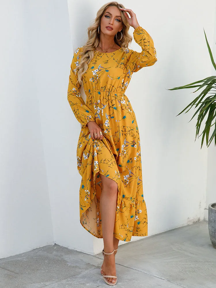 BerryBetty - Boho Beach Floral Casual Long Dresses