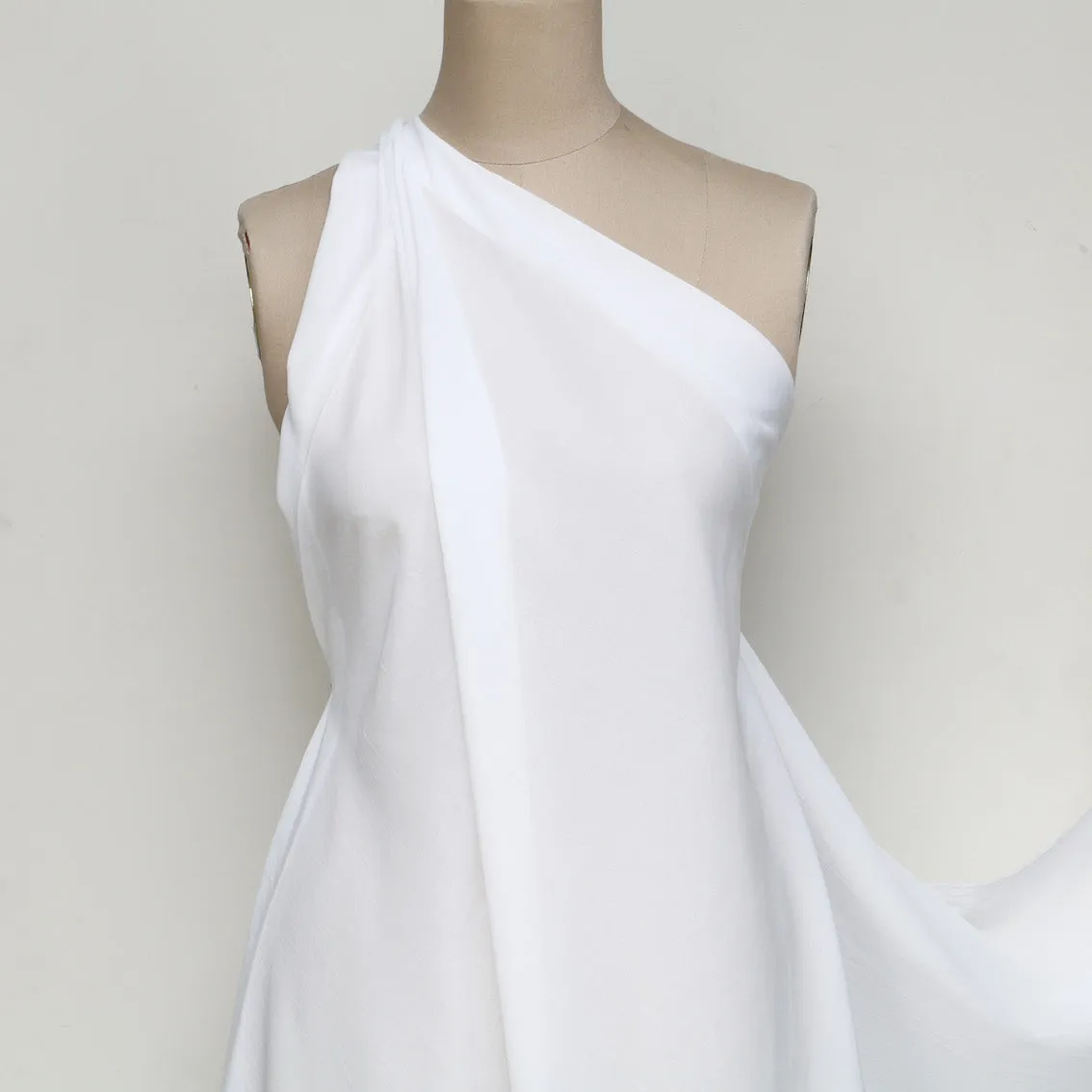 Bianco Voile - Stretch Cotton Voile