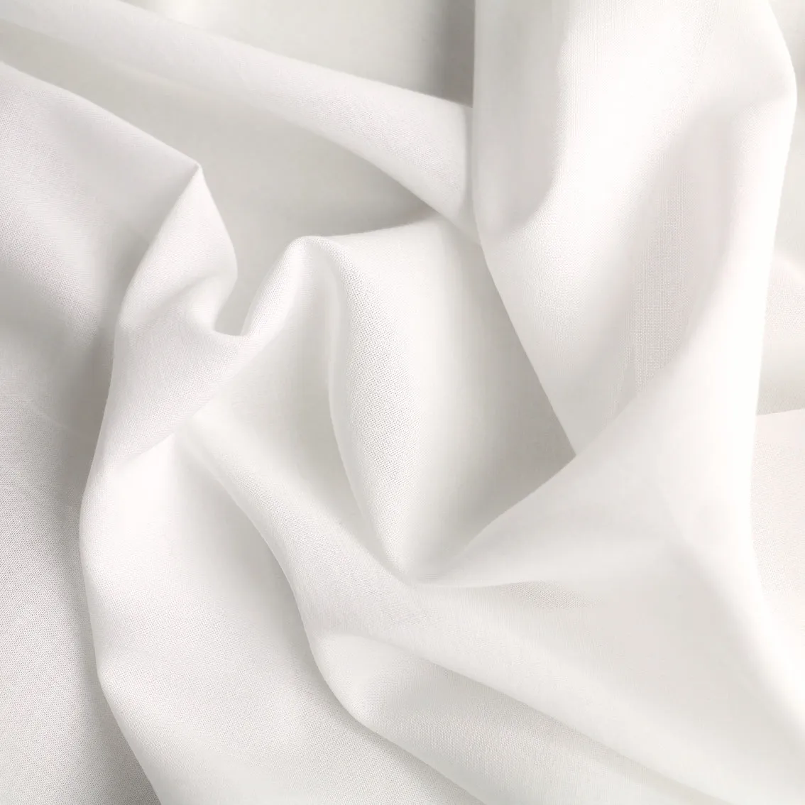 Bianco Voile - Stretch Cotton Voile