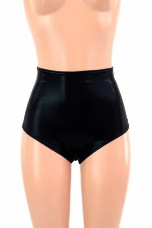 Black Mystique High Waist Siren Shorts