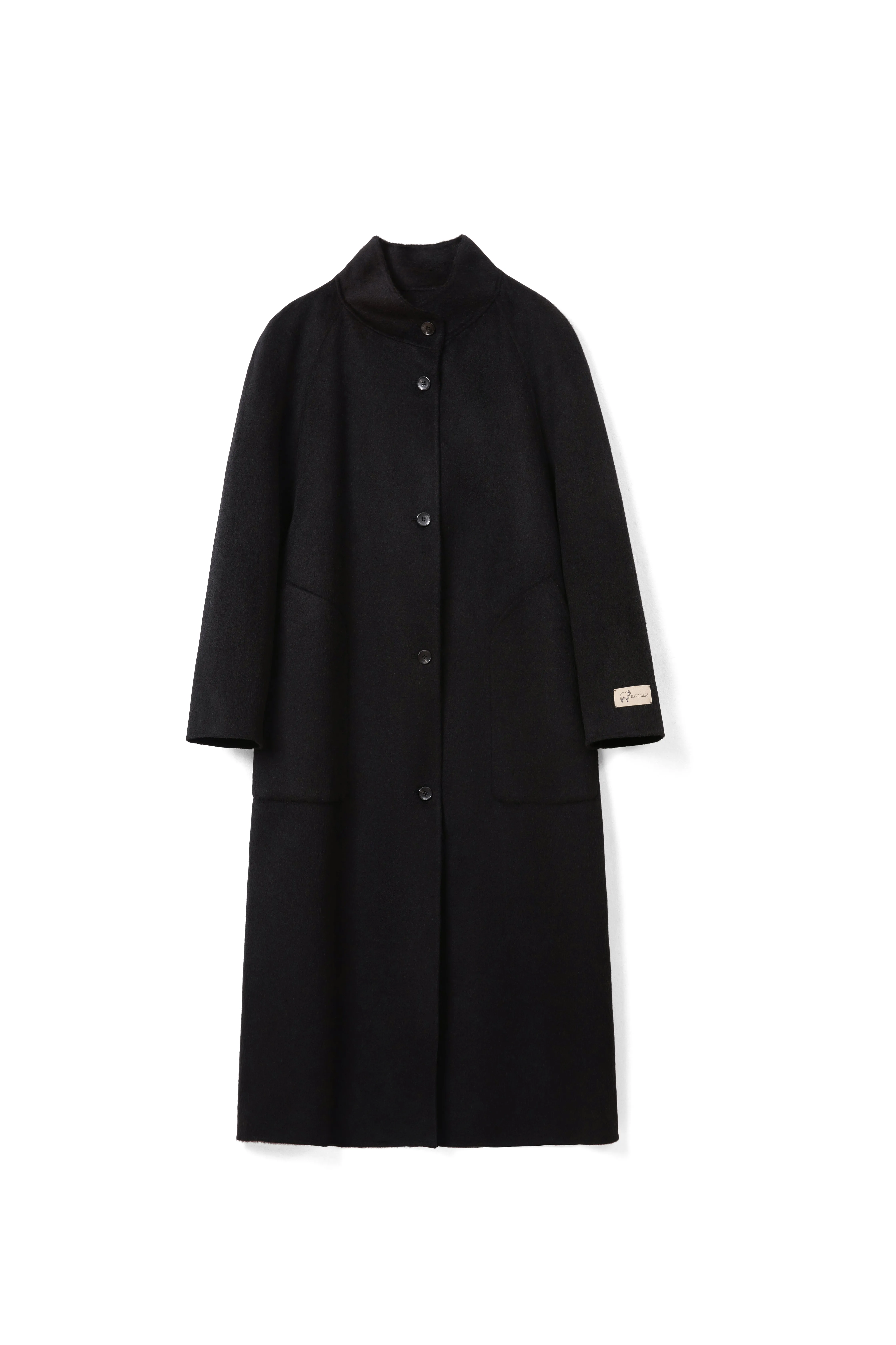 Button Woolen Coat