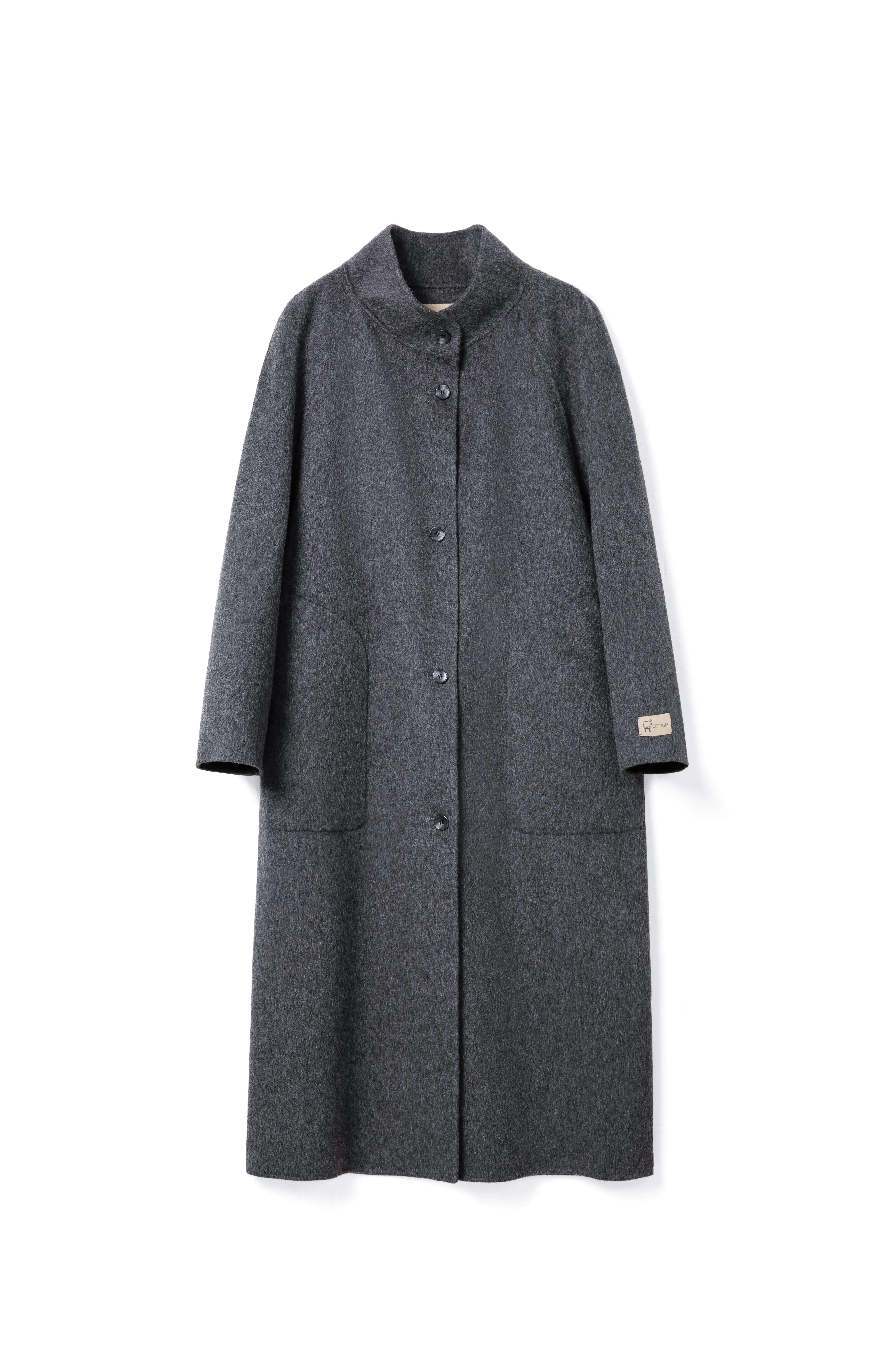 Button Woolen Coat