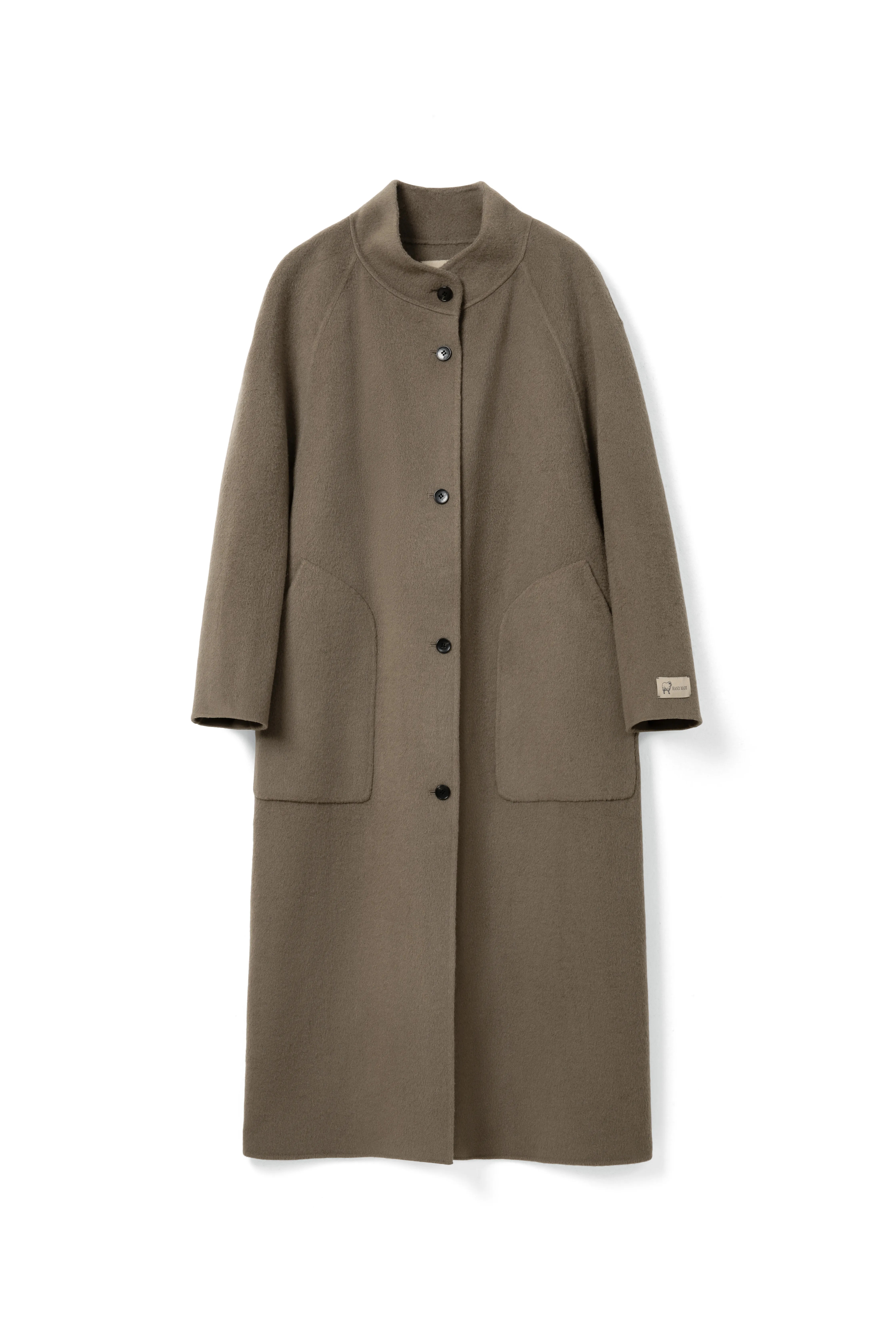 Button Woolen Coat