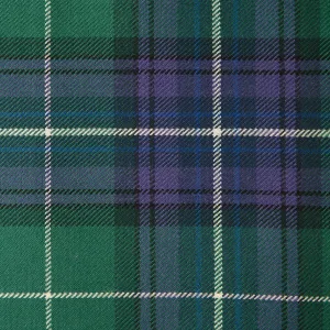 Carnegie Of Skibo Caledonian Tartan Check 100% Wool