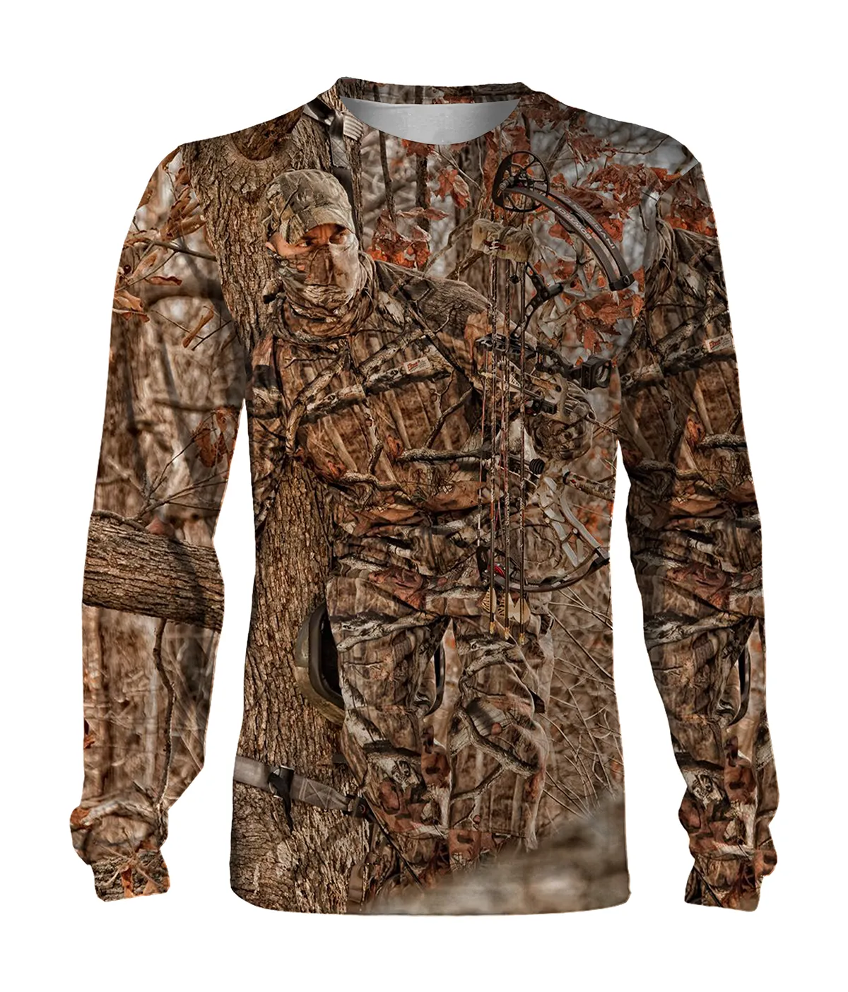 Chasse À L'arc Camouflage, Cadeau Chasseur, Fléche, Automne - VECHAA001