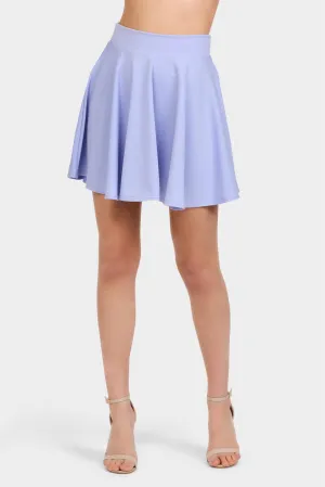 China-Blue China Blue Mini Skater Skirt