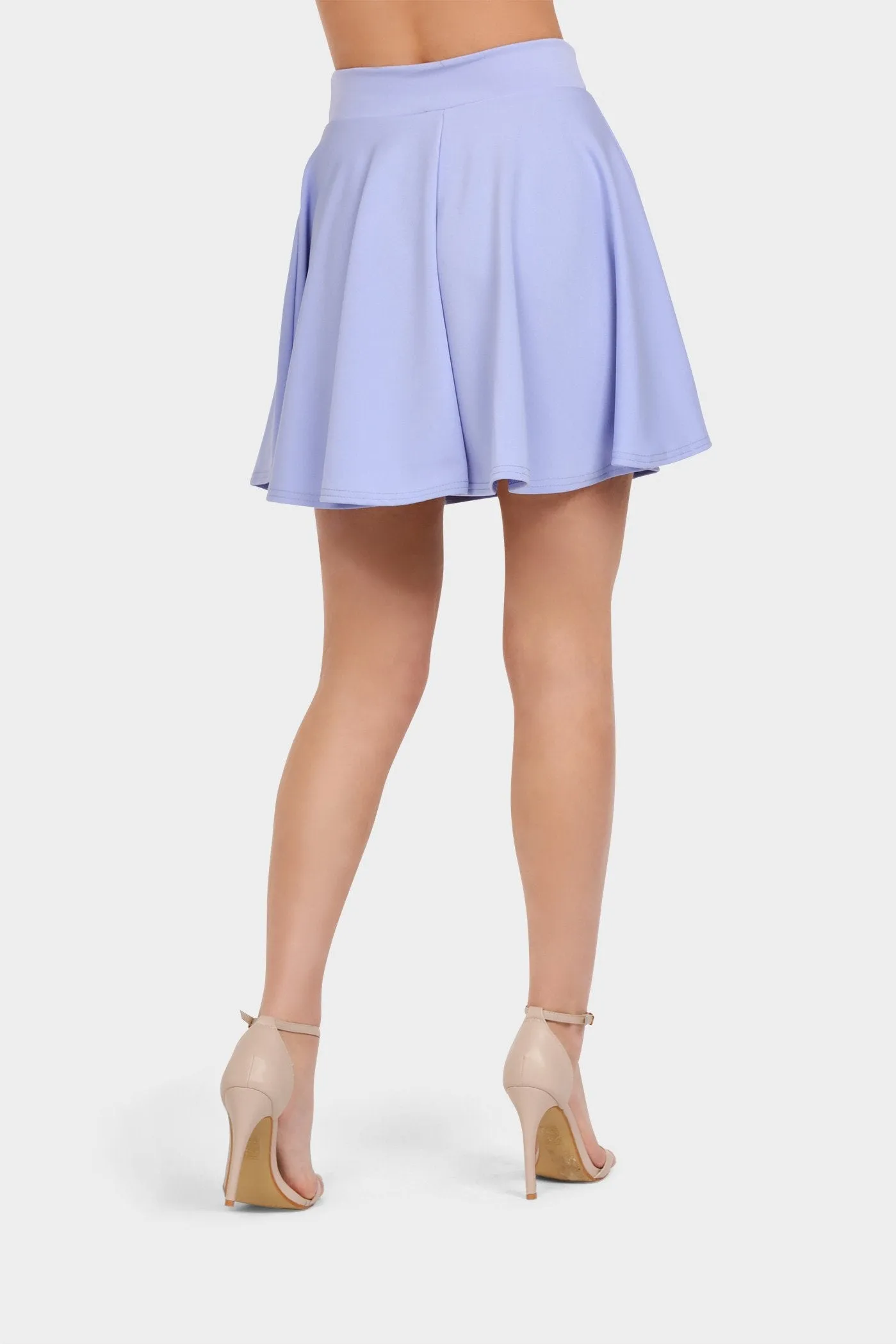 China-Blue China Blue Mini Skater Skirt