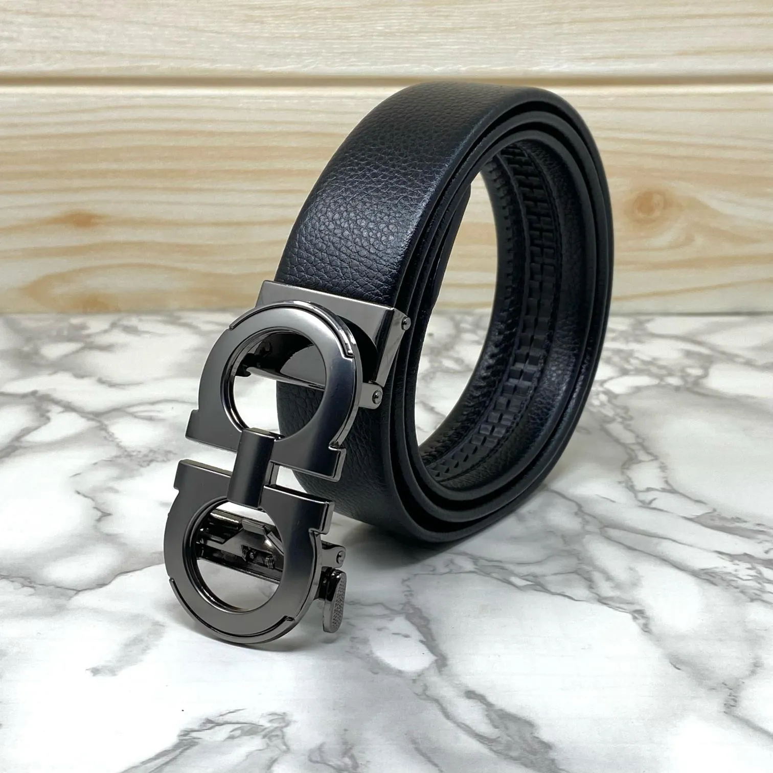 Classic 8 Shape Auto Lock High Quality Belt For Men's-JonasParamount