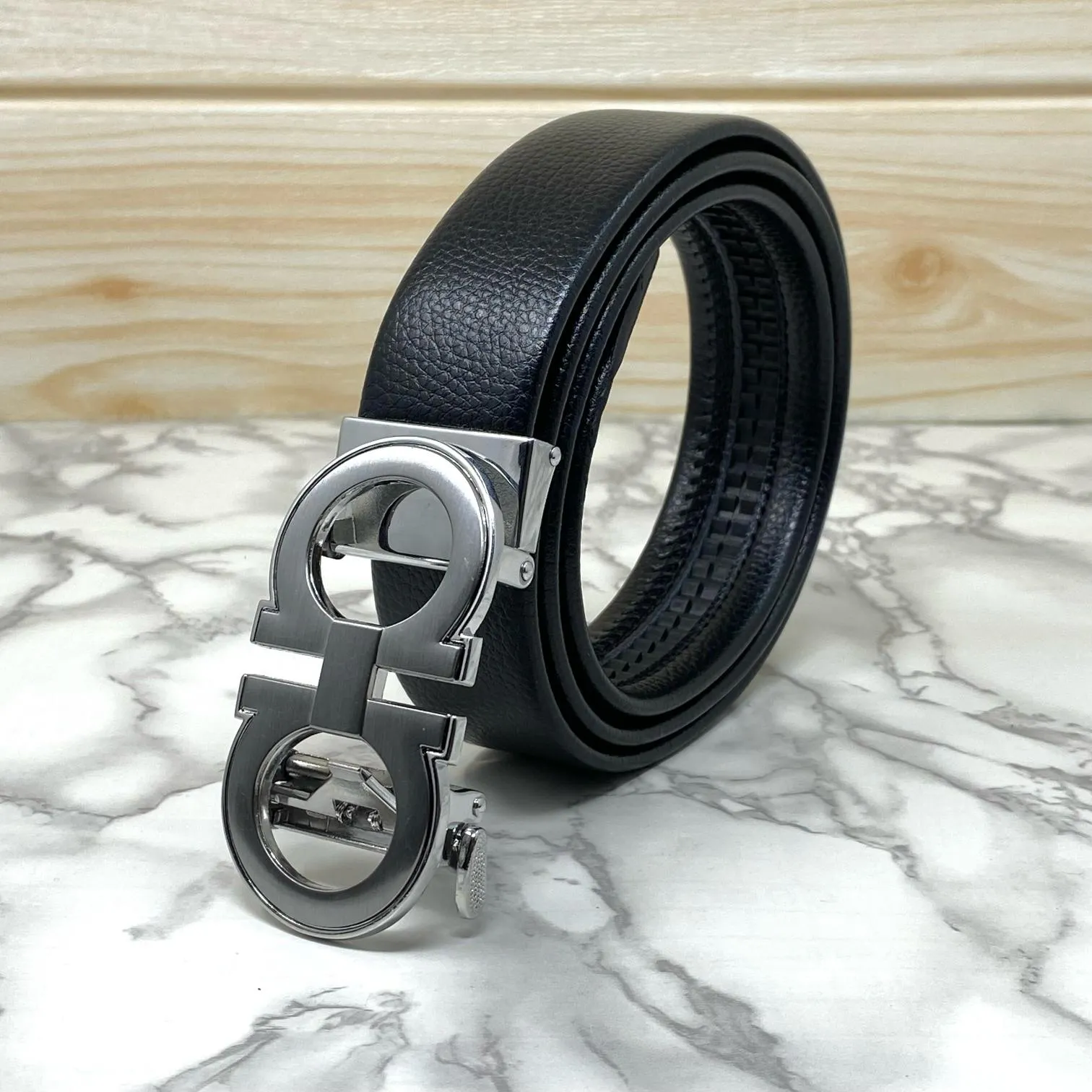 Classic 8 Shape Auto Lock High Quality Belt For Men's-JonasParamount