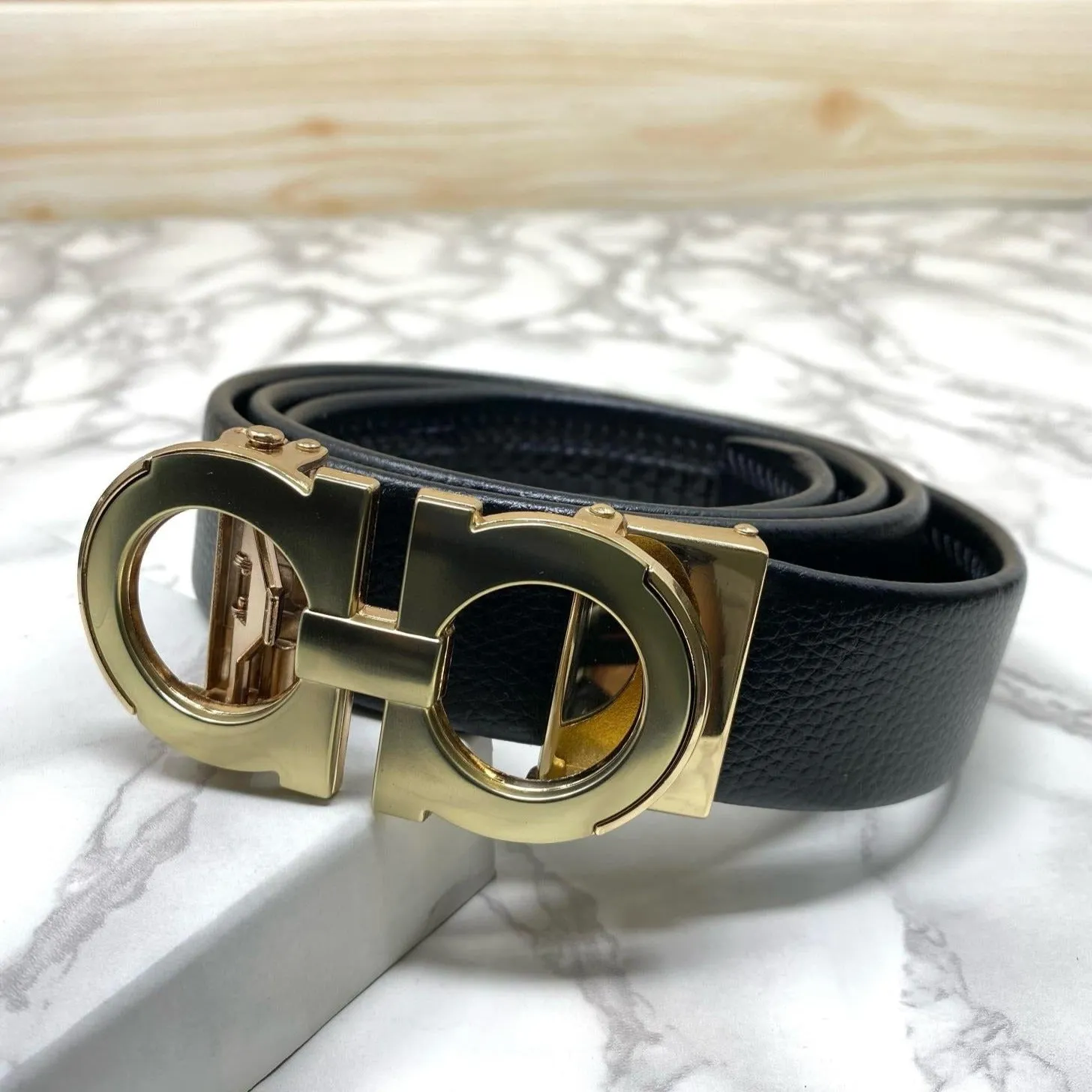 Classic 8 Shape Auto Lock High Quality Belt For Men's-JonasParamount