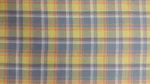 COTTON LAWN YARN DYED MINI PLAID NON-STRETCHED WOVEN - SHIRTING FABRIC<br><h6>4-YELLOW/GRAY<br>250D-CLWNP-MINI</h6>