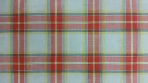 COTTON LAWN YARN DYED PLAID DSN-5 NON-STRETCHED WOVEN - SHIRTING FABRIC <br><h6>2-RED/YEL/OFFWH<br>250E-CLWNP SN#5</h6>