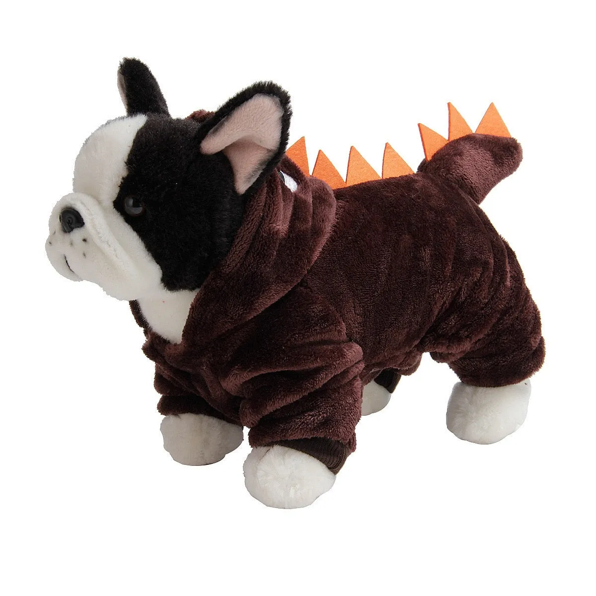 Cute Dinosaur Velvet Clothes for Dogs