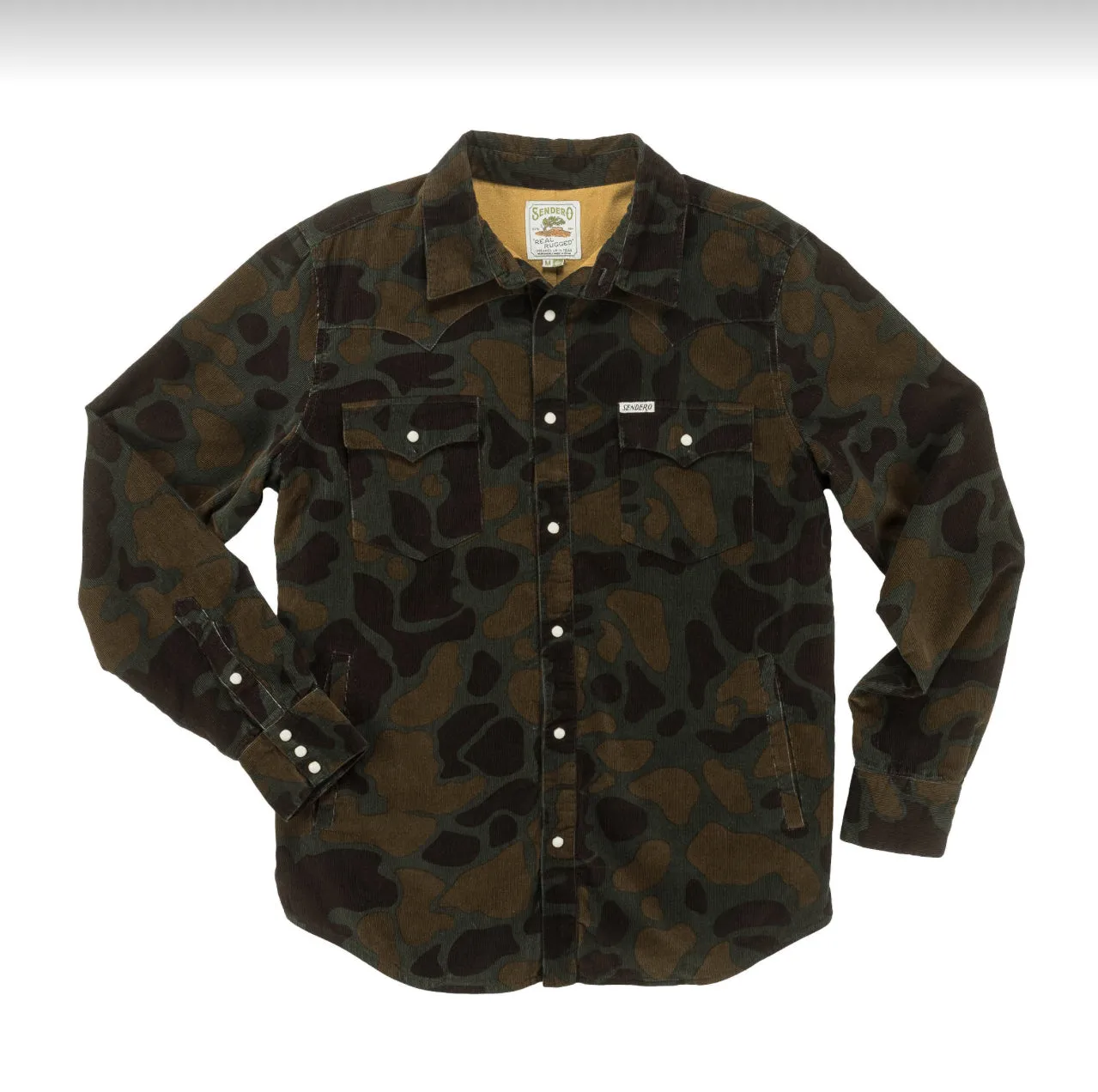 Desperado Shacket  Woodland Camo