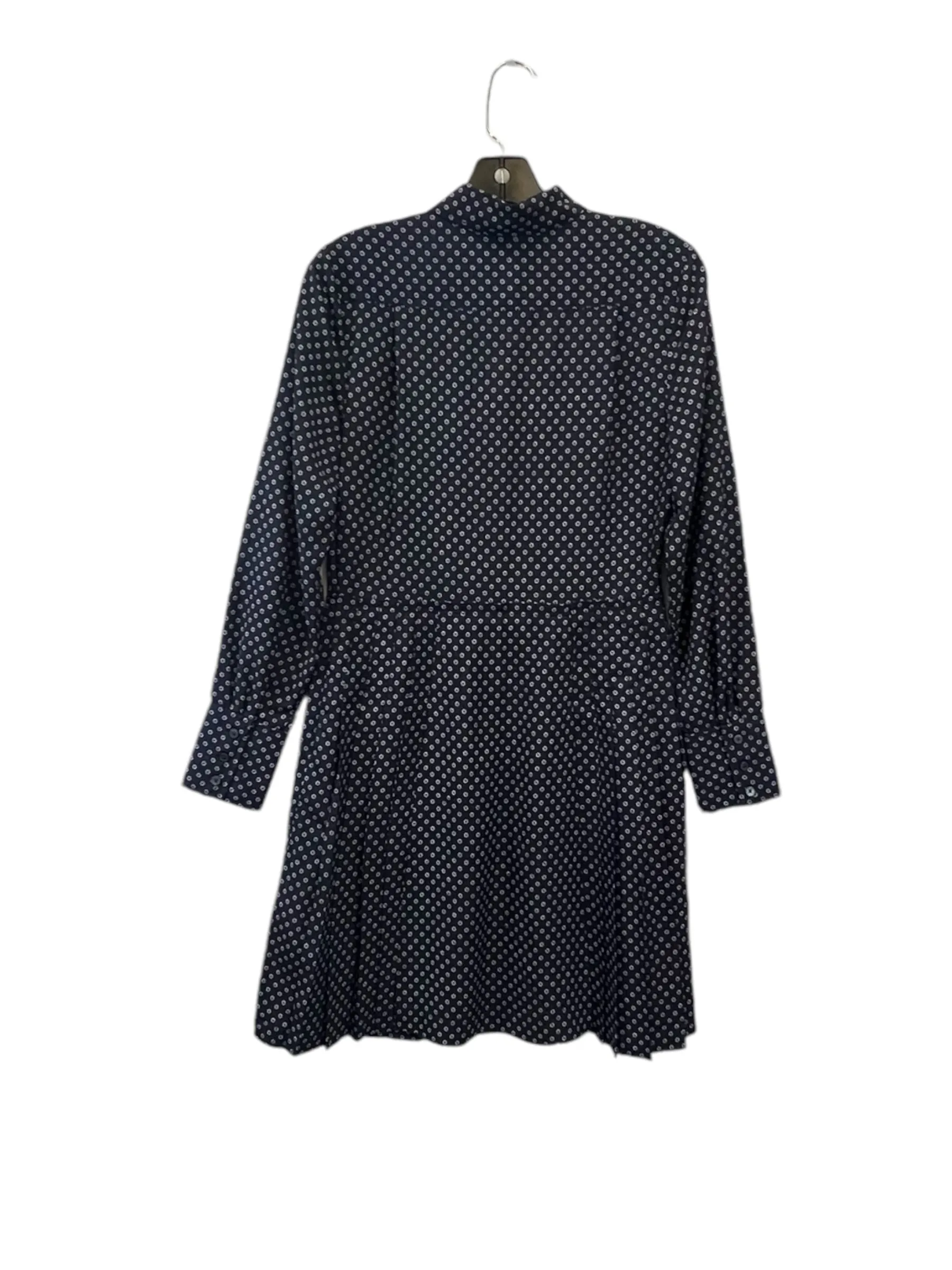 Dress Casual Midi By Banana Republic In Navy, Size: S